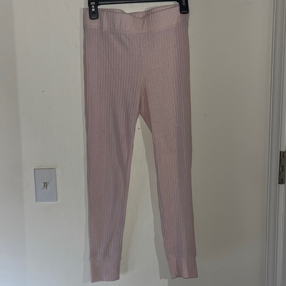 Ardene light pink jogger lounge pants
